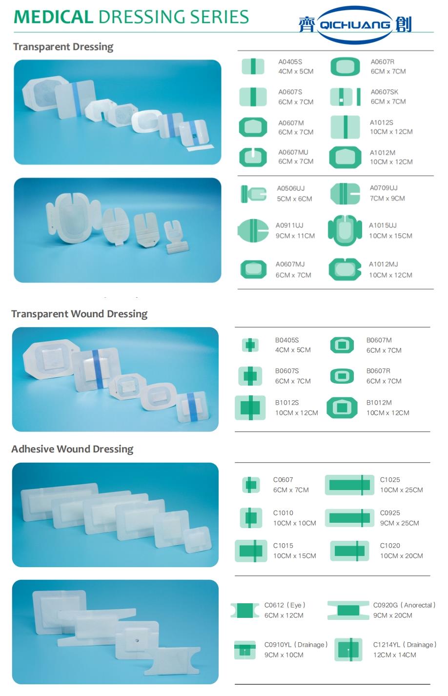 product-812-1285 Medical Dressing Products