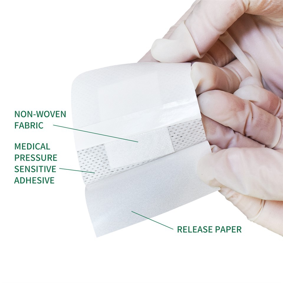 Bandaid Non-woven With Pad On Different Size