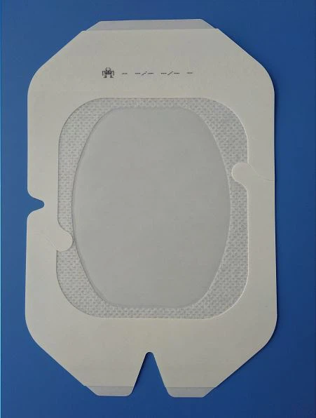 Non woven transparent wound dressing